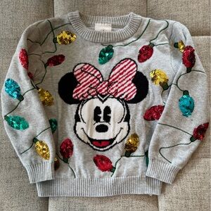Disney Minnie Mouse Holiday Sweater- 3T